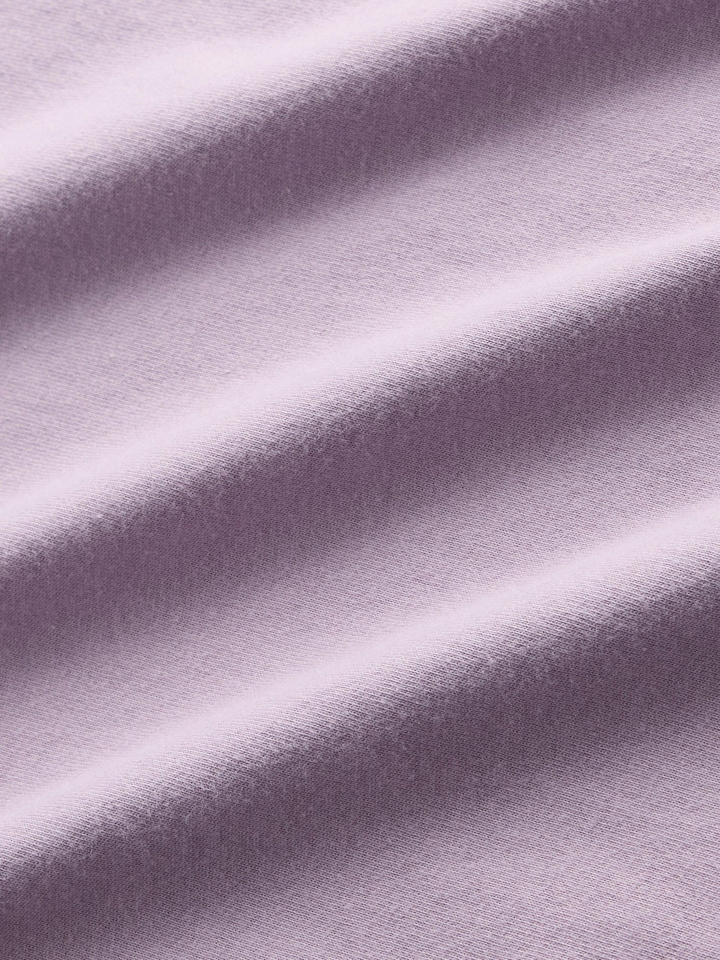 Açık Lila Everyday Soft Bisiklet Yaka T-shirt