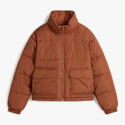 Vans Mte Aubrey Primaloft Puffer Kadın Kahverengi Mont