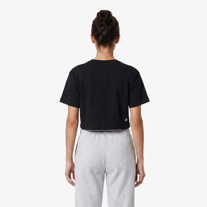 Converse Regular Fit Kadın Siyah T-shirt