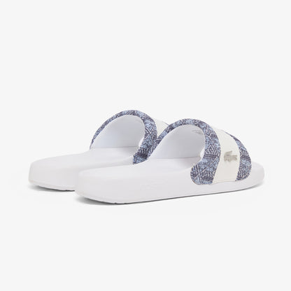 Lacoste Serve Slide Hybrid Erkek Beyaz Terlik