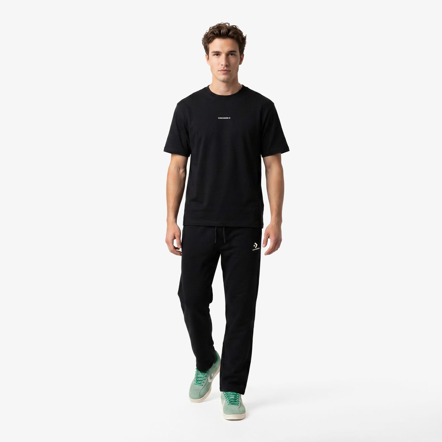 Converse Regular Fit Erkek Siyah Eşofman Altı