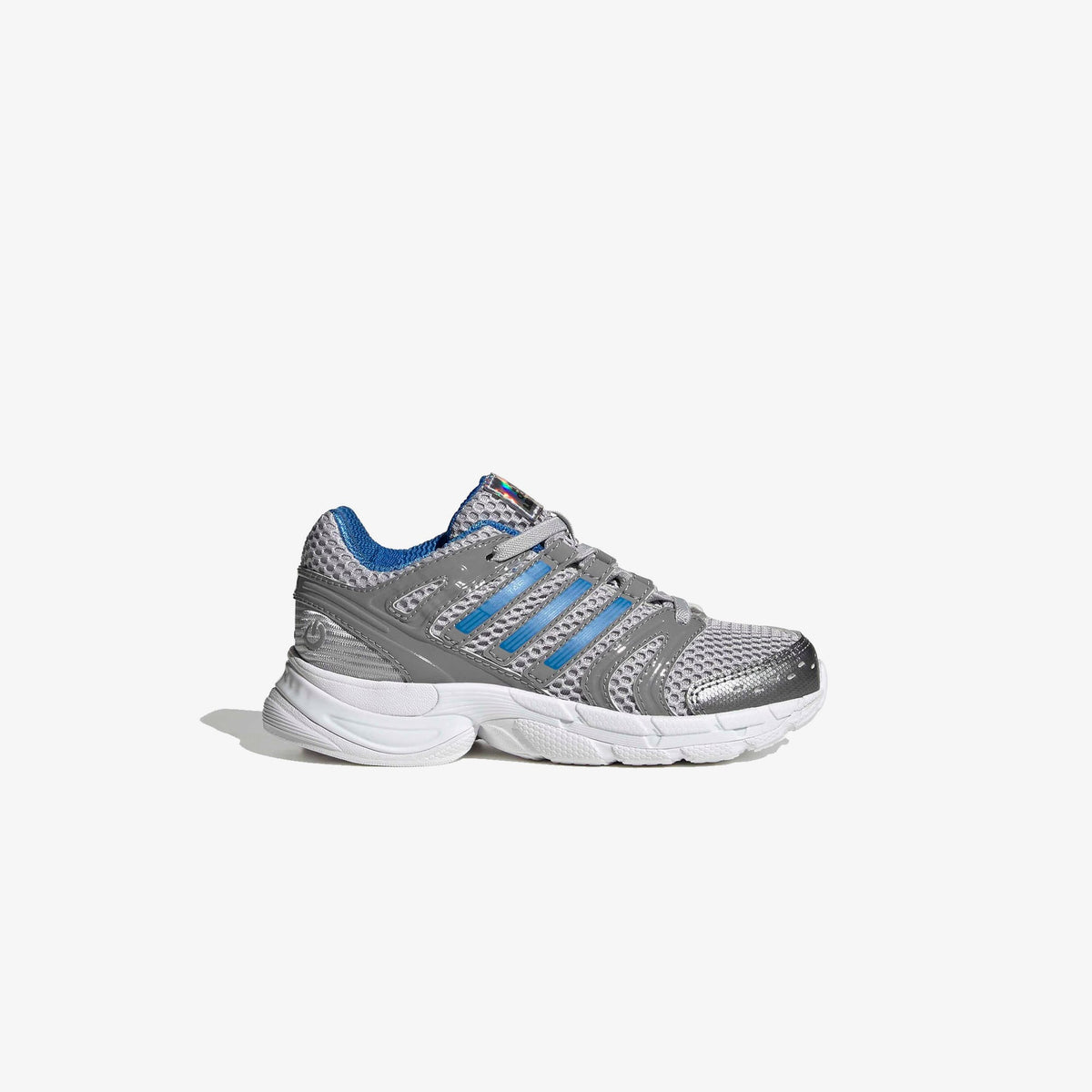 Adidas Adistar Control 5 Led Elastic Lace Çocuk Gri Koşu Ayakkabısı
