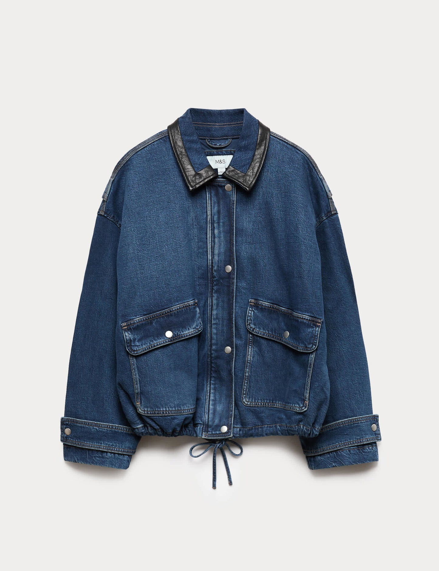 Denim Bomber Ceket
