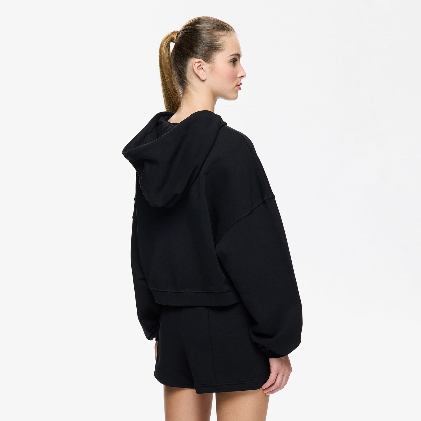 Les Benjamins Kadın Siyah Sweatshirt