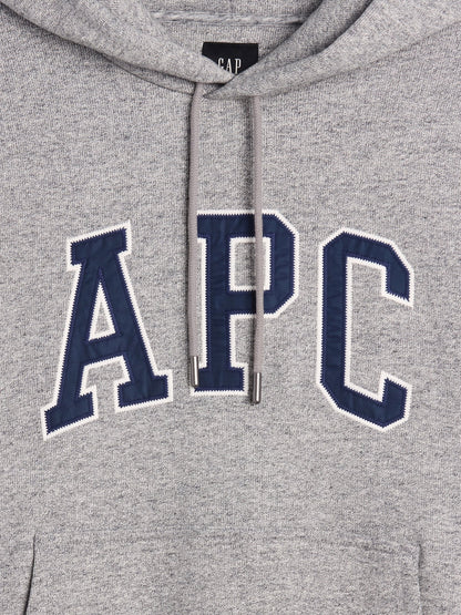 Gri Gap × A.p.c. Extra Heavyweight Logo Sweatshirt