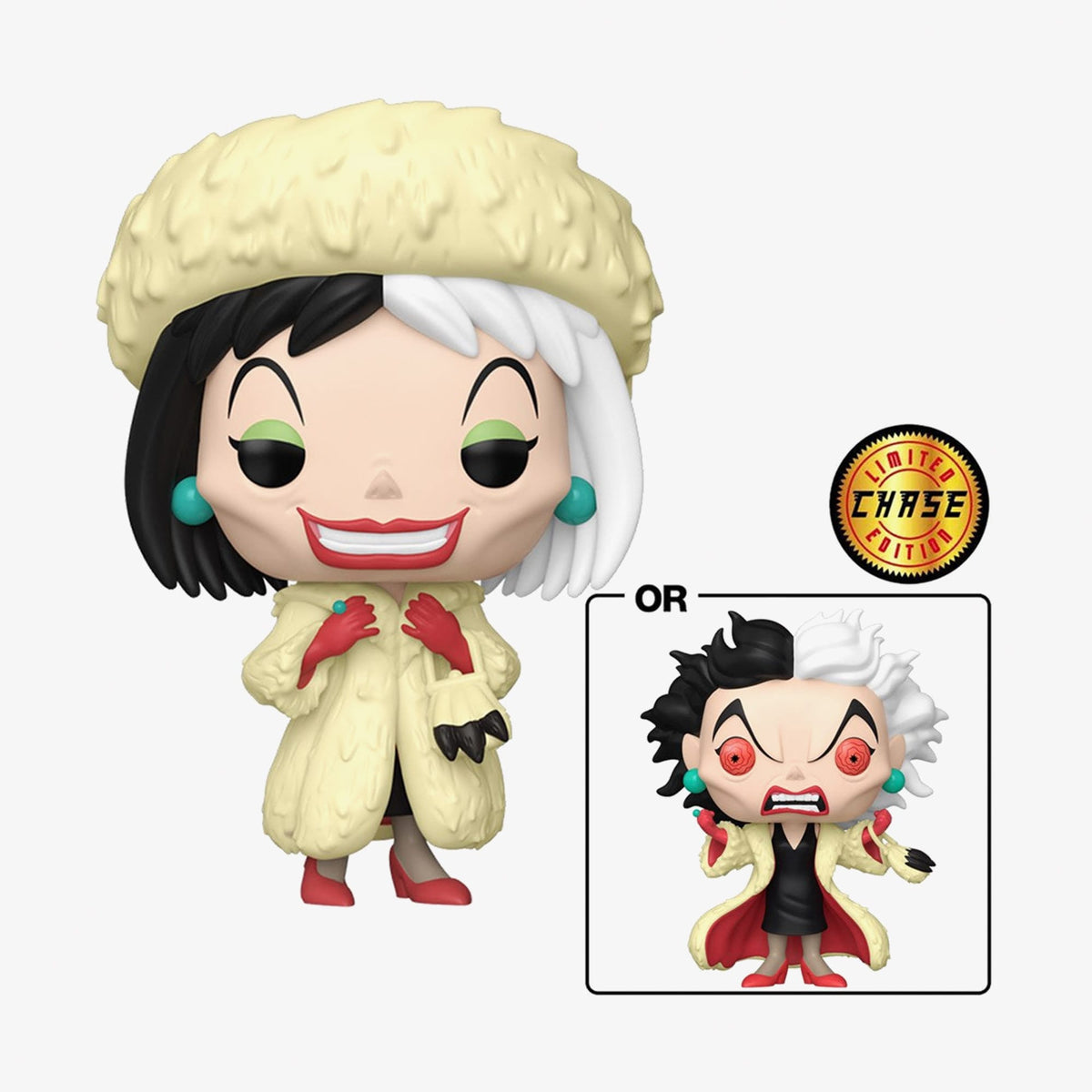 Funko Pop Disney: 101 Dalmatians S2 Cruella De Vil Unisex Renkli Figür