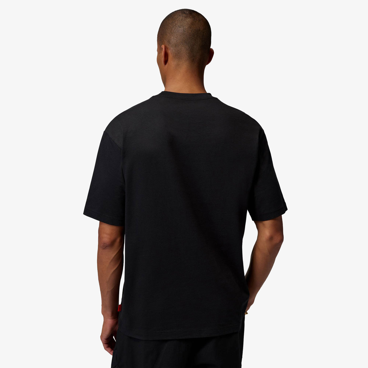 Jordan Brooklyn Gfx Ss Crew Erkek Siyah T-shirt