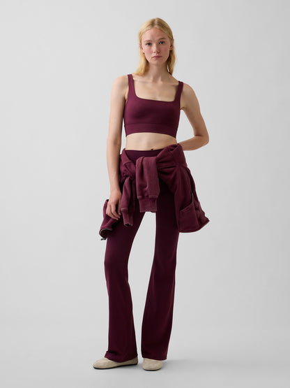 Bordo Gapfit Smooth Square-neck Spor Sütyeni