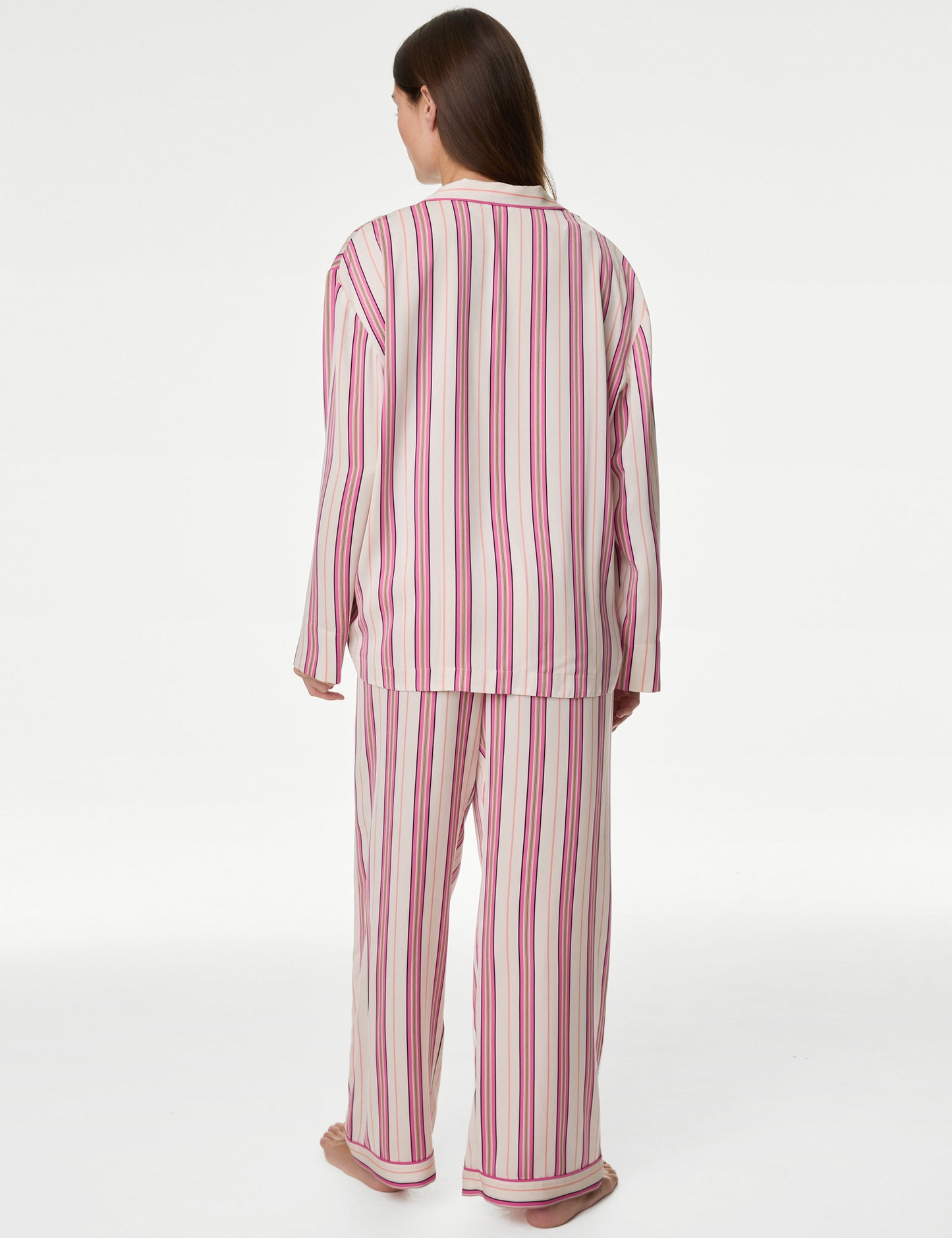 Dream Satin™ Çizgili Pijama Takımı