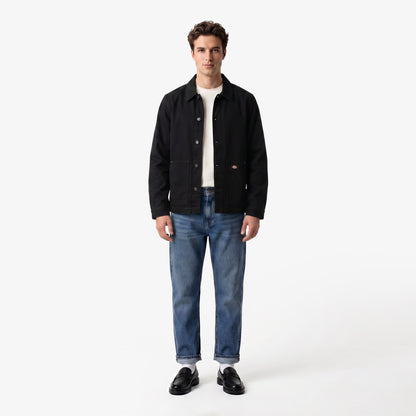 Dickies Unlined Canvas Barn Erkek Siyah Ceket