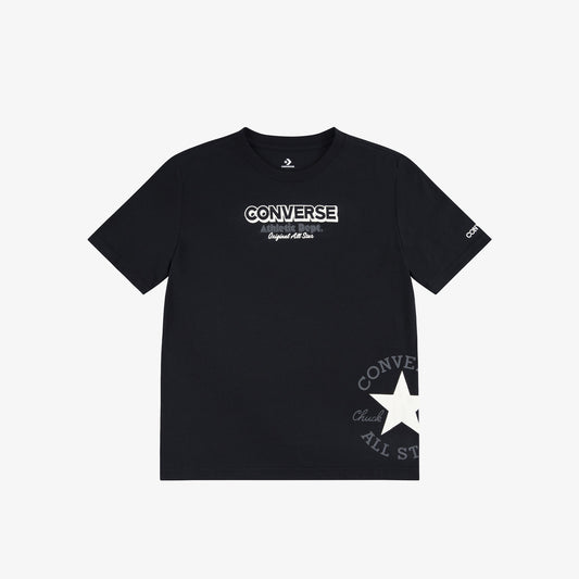 Converse Çocuk Siyah T-shirt