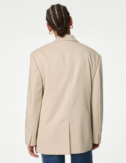 Lyocell™ Relaxed Fit Blazer Ceket