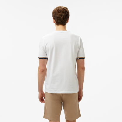 Nautica Erkek Beyaz Regular Fit T-shirt