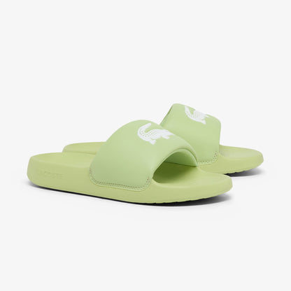 Lacoste Serve Slide 1.0 Kadın Yeşil Terlik
