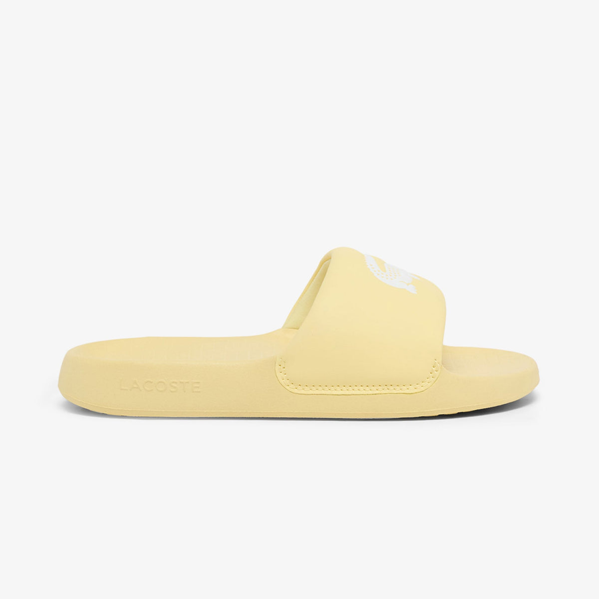 Lacoste Serve Slide 1.0 Kadın Sarı Terlik