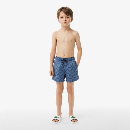 Lacoste Regular Fit Erkek Mavi Deniz Şortu