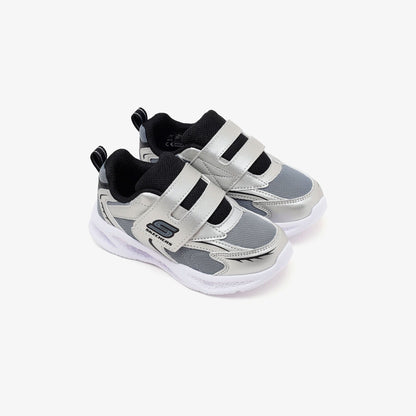 Skechers Meteor Lights Glow Spike Çocuk Gri Spor Ayakkabı