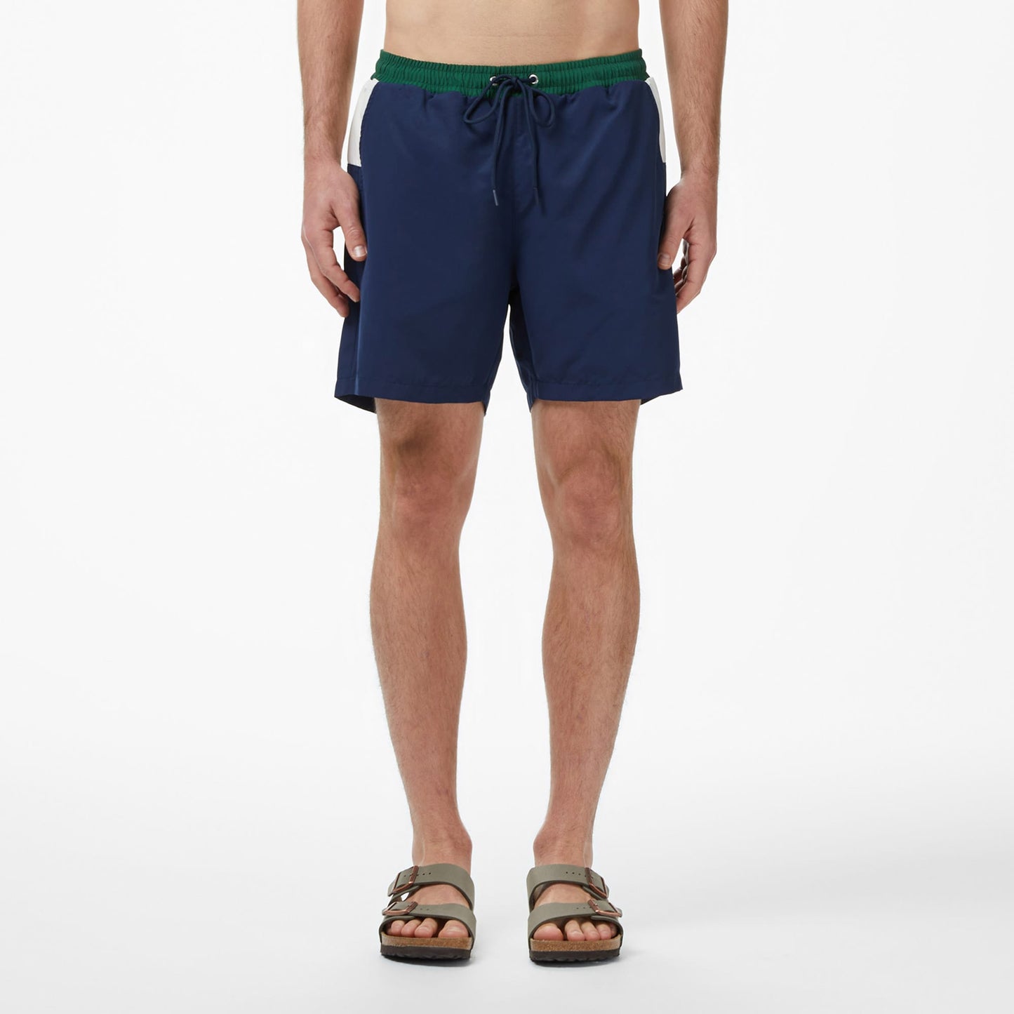 Lacoste Regular Fit Erkek Lacivert Deniz Şortu