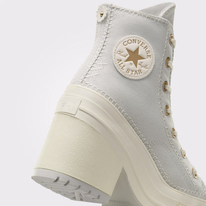 Converse Chuck 70 De Luxe Heel Unisex Gri Platform Sneaker