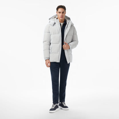 Nautica Erkek Gri Regular Fit Mont