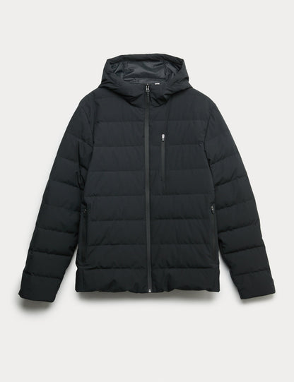 Thermowarmth™ Kapüşonlu Puffer Şişme Mont