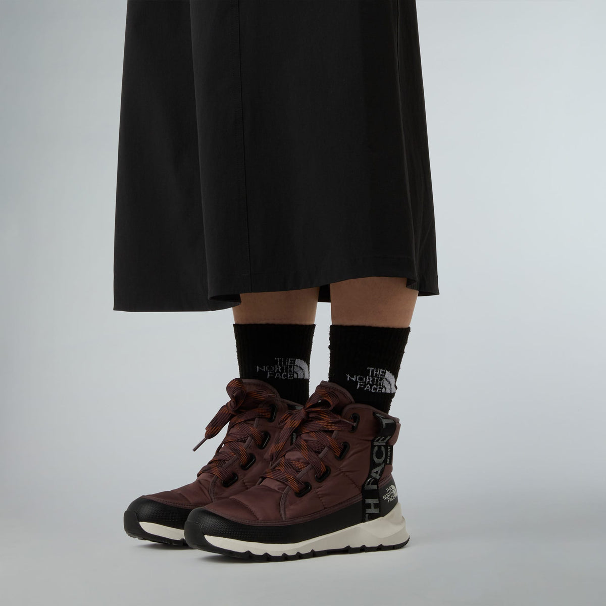 The North Face Thermoball Lace Up Luxe Su Geçirmez Kadın Mor Bot