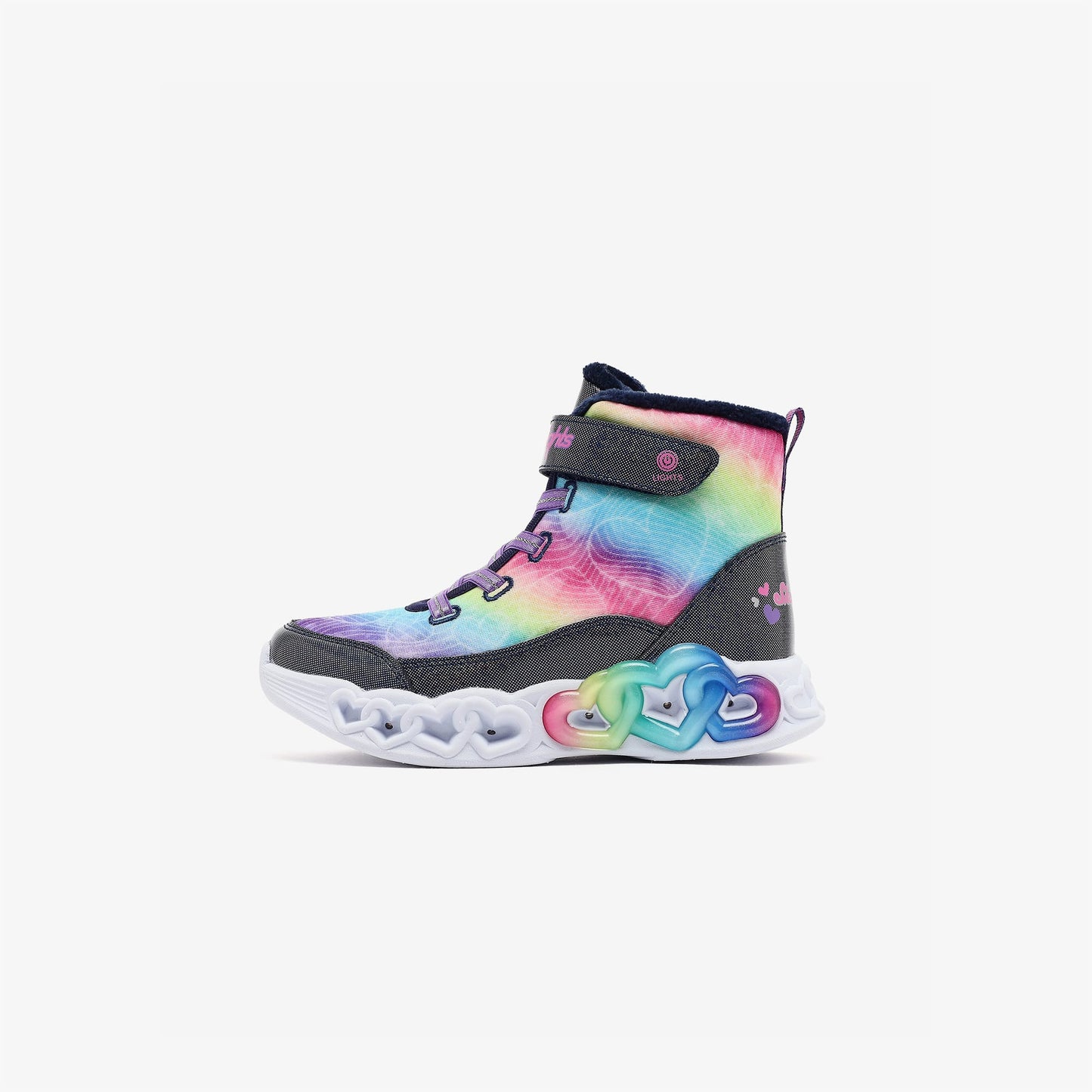 Skechers Infinite Heart Lights Çocuk Lacivert Spor Ayakkabı