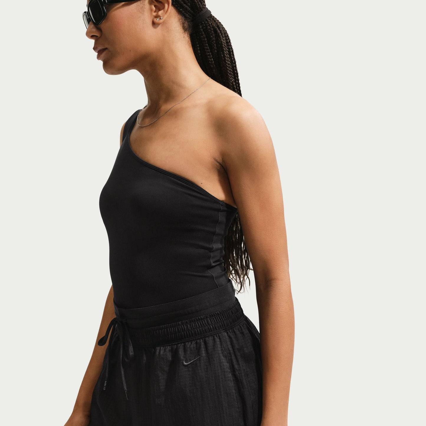 Nike Sportswear Double Waistband Kadın Siyah Şort