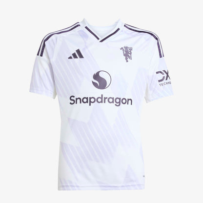 Adidas Manchester United 25/26 Çocuk Beyaz Deplasman Forması