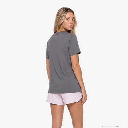 Anta Advanced Running Kadın Gri T-shirt