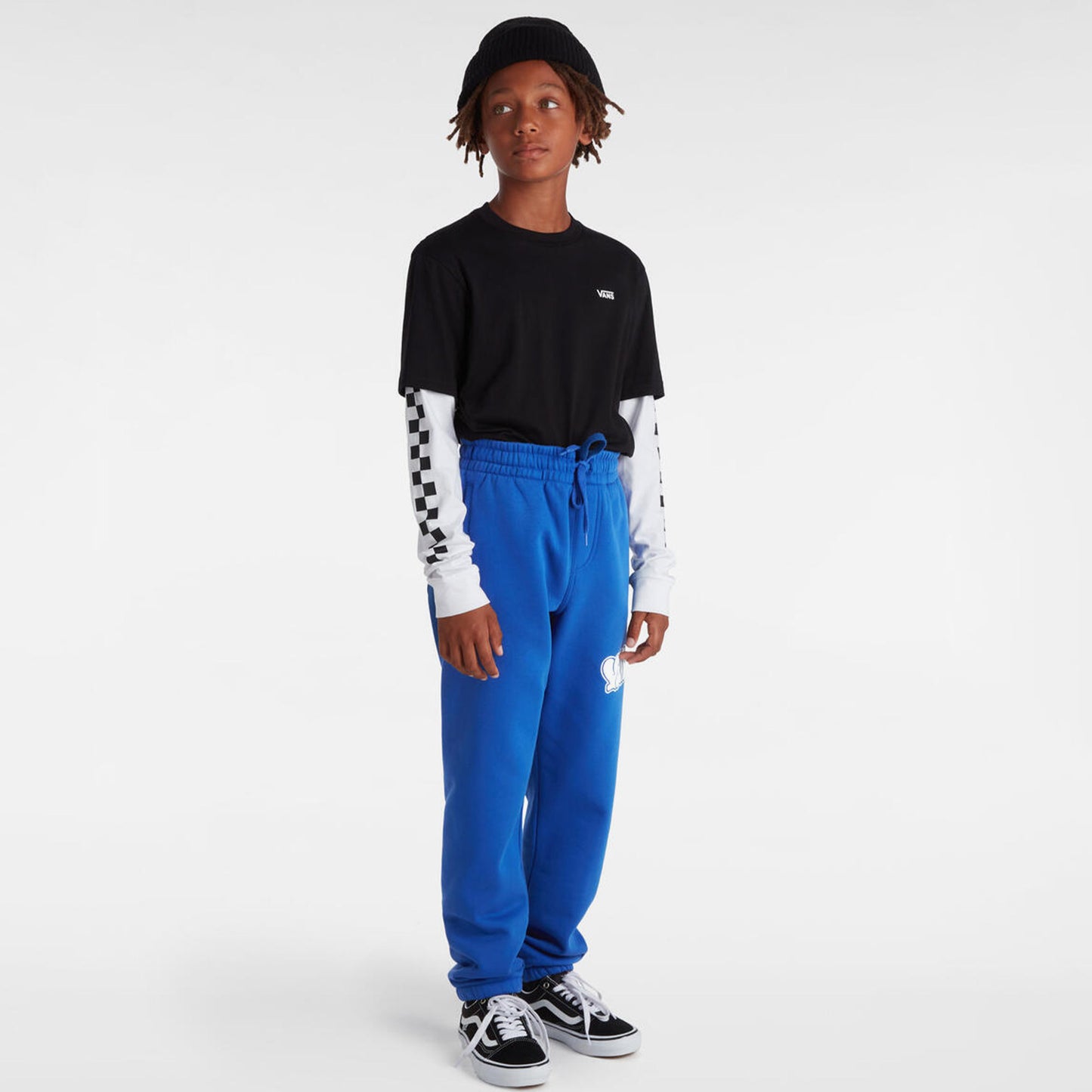 Vans By Rattler Loose Fleece Çocuk Mavi Eşofman Altı