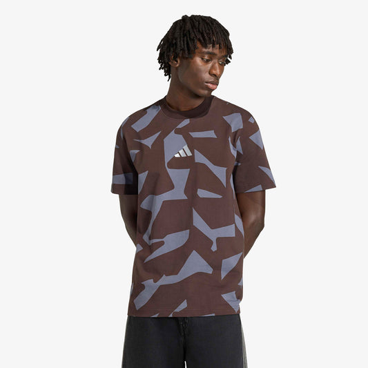 Adidas Amg C Ss T Erkek Kahverengi T-shirt