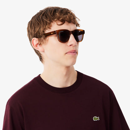 Lacoste Classic Fit Erkek Bordo T-shirt