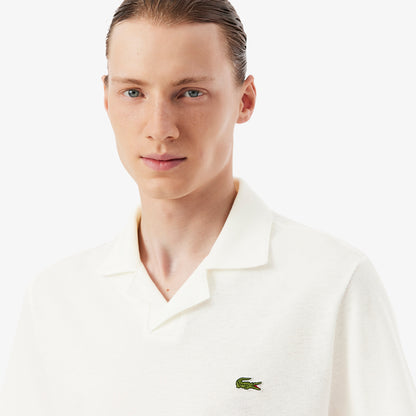 Lacoste Classic Fit Erkek Beyaz Polo