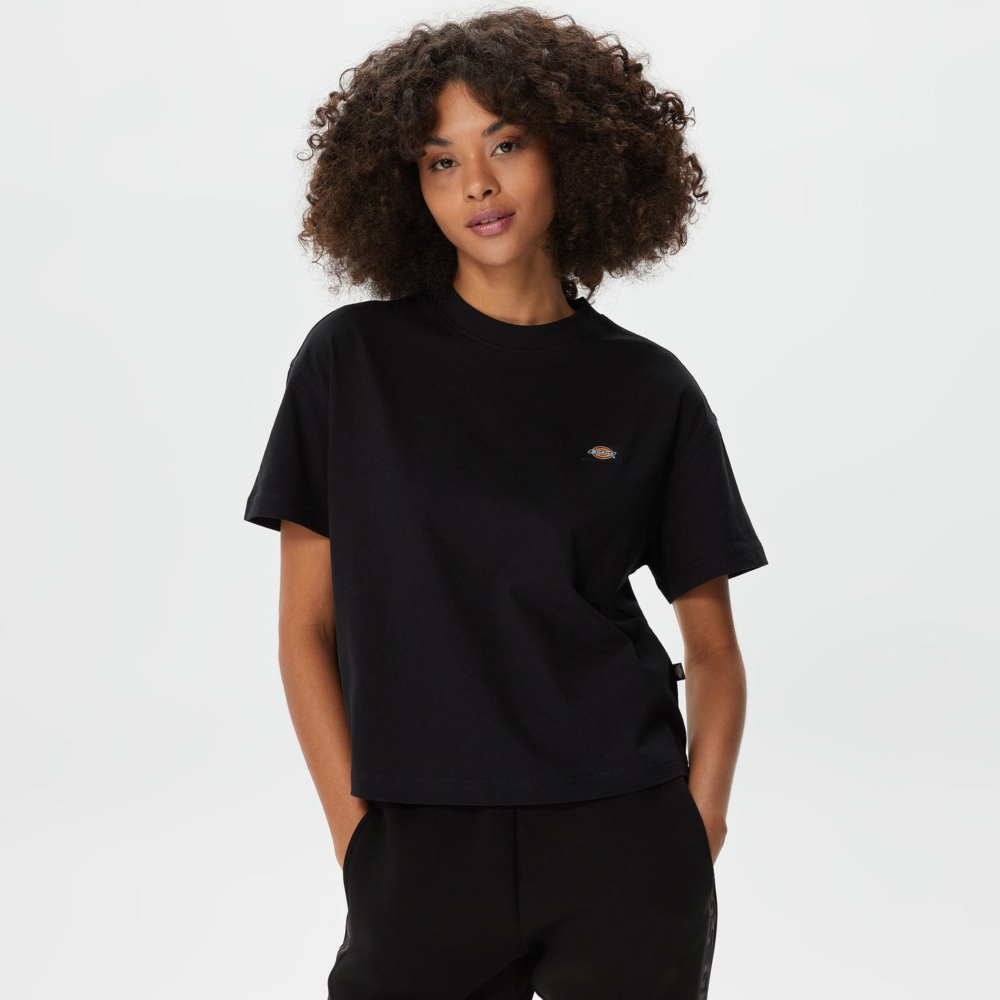 Dickies Oakport Kadın Siyah T-shirt