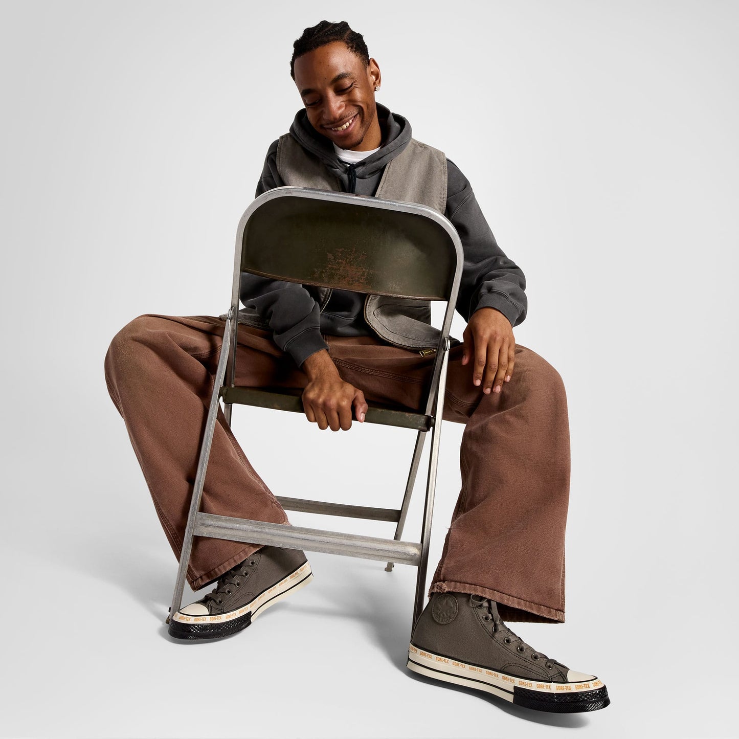 Converse Chuck 70 Gore-tex Unisex Kahverengi Sneaker