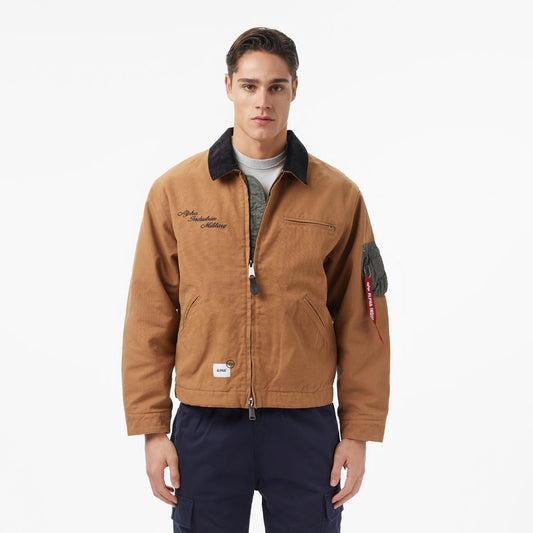 Alpha Industries Military Erkek Kahverengi Mont