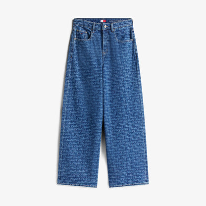 Tommy Hilfiger Charlie Kadın Mavi Pantolon