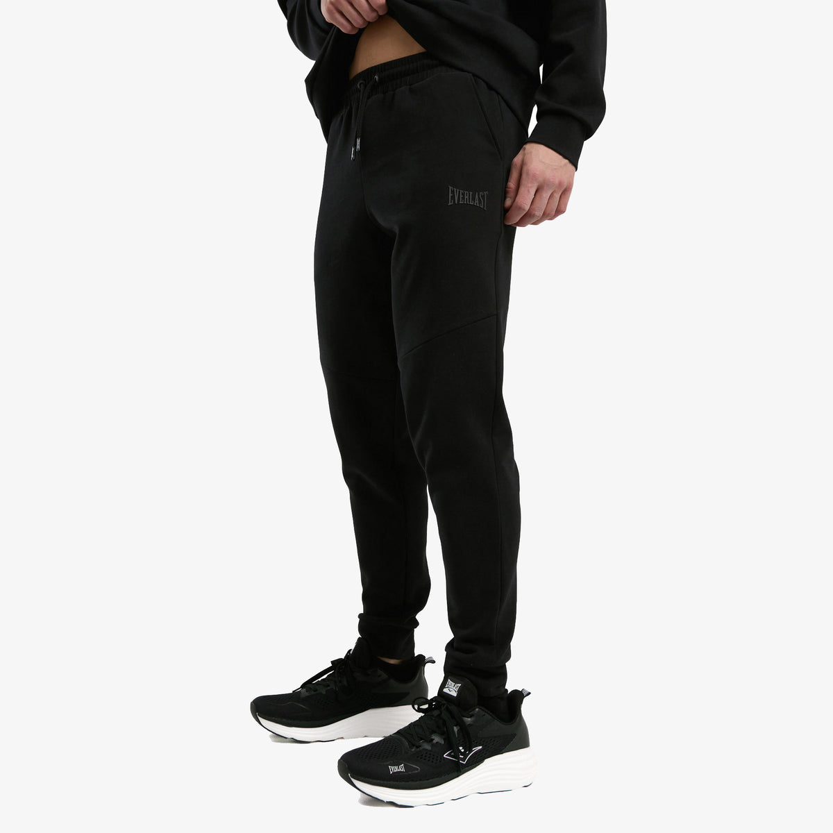 Everlast Relaxed Regular Siyah Erkek Eşofman Altı