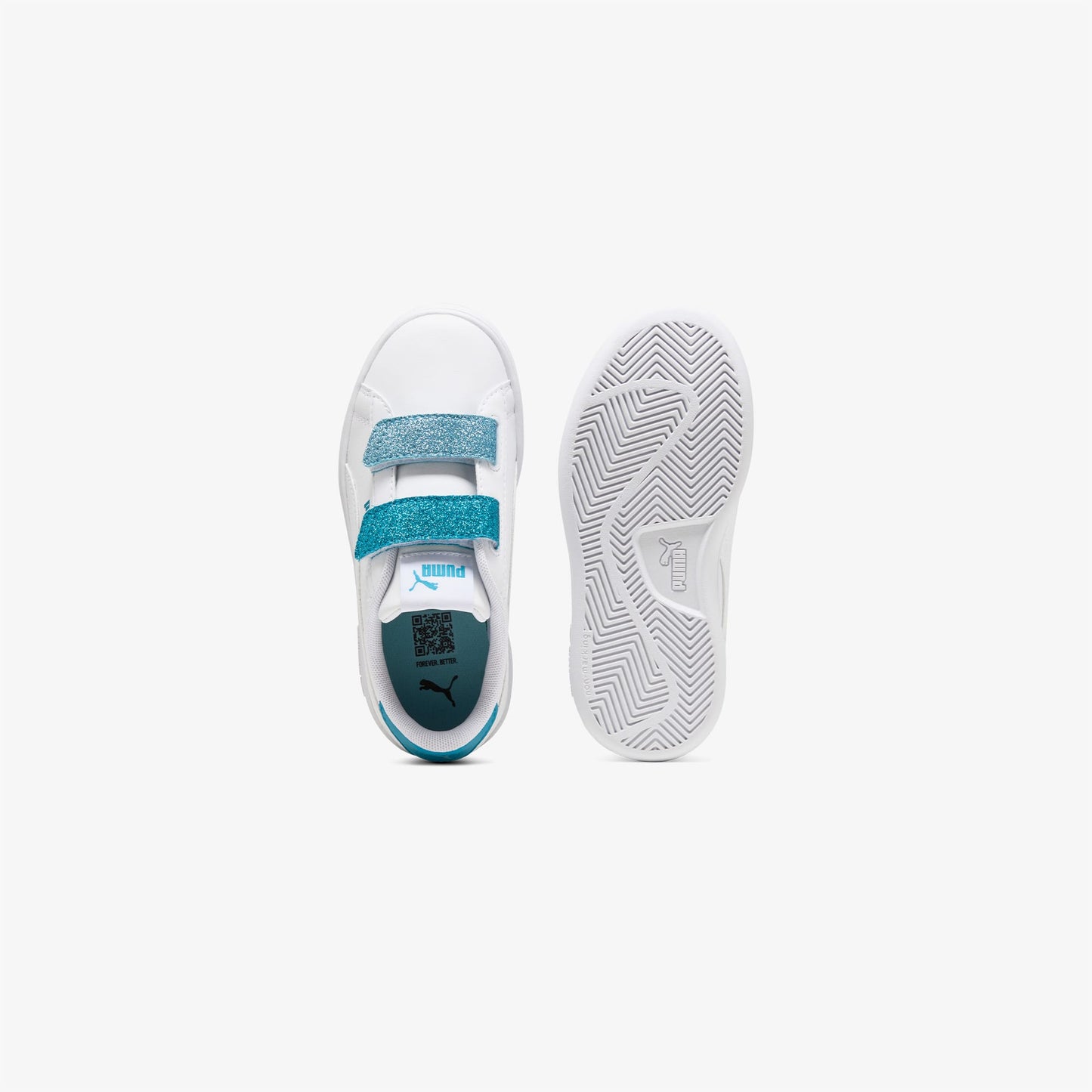 Puma Smash 3.0 Çocuk Beyaz Spor Ayakkabı