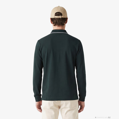 Lacoste Regular Fit Erkek Yeşil Polo