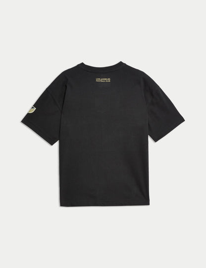 Saf Pamuklu Desenli T-shirt (2-16 Yaş)
