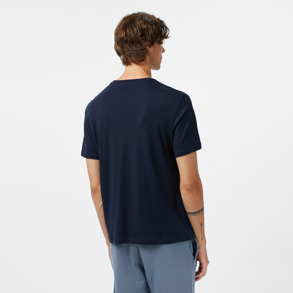 Calvin Klein Supima Chest Erkek Lacivert T-shirt