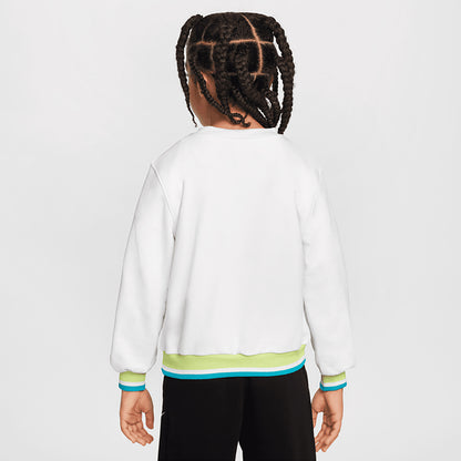 Nike Sportswear 'outside The Lines' Çocuk Beyaz Swetashirt