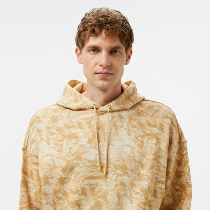 United4 Limited Edition Dragon Erkek Krem Sweatshirt