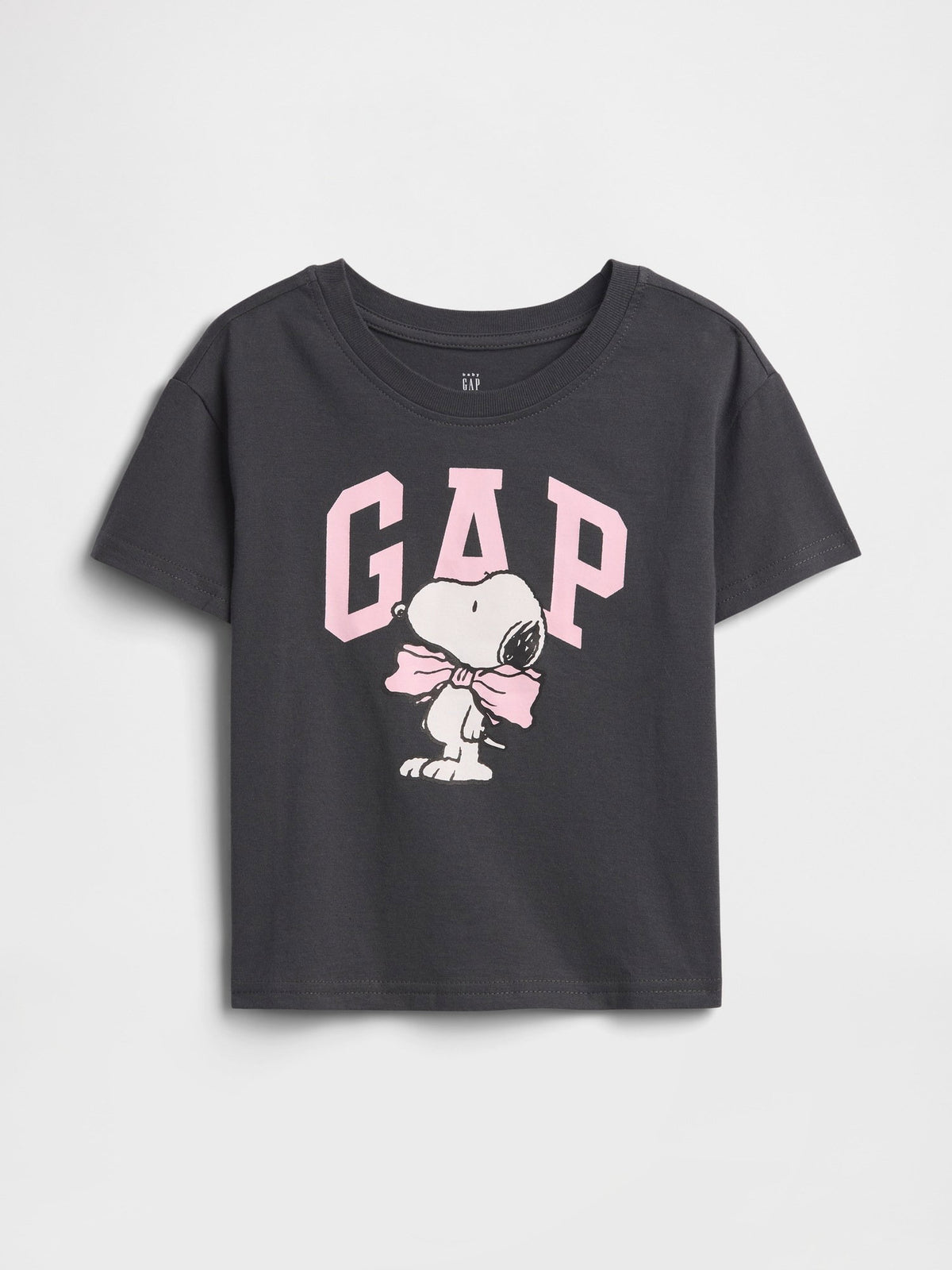 Siyah Grafik Baskılı T-shirt