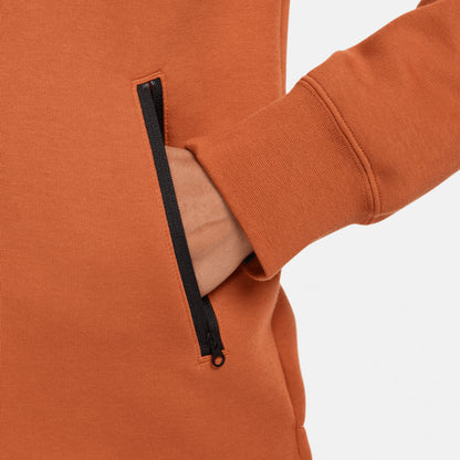 Nike Sportswear Tech Fleece Windrunner Kadın Turuncu Eşofman Üstü