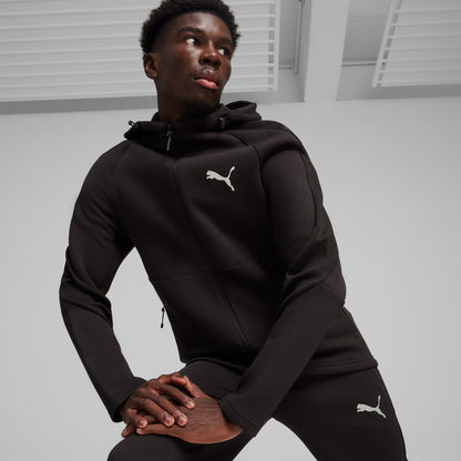 Puma Evostripe Full Zip Erkek Siyah Sweatshirt