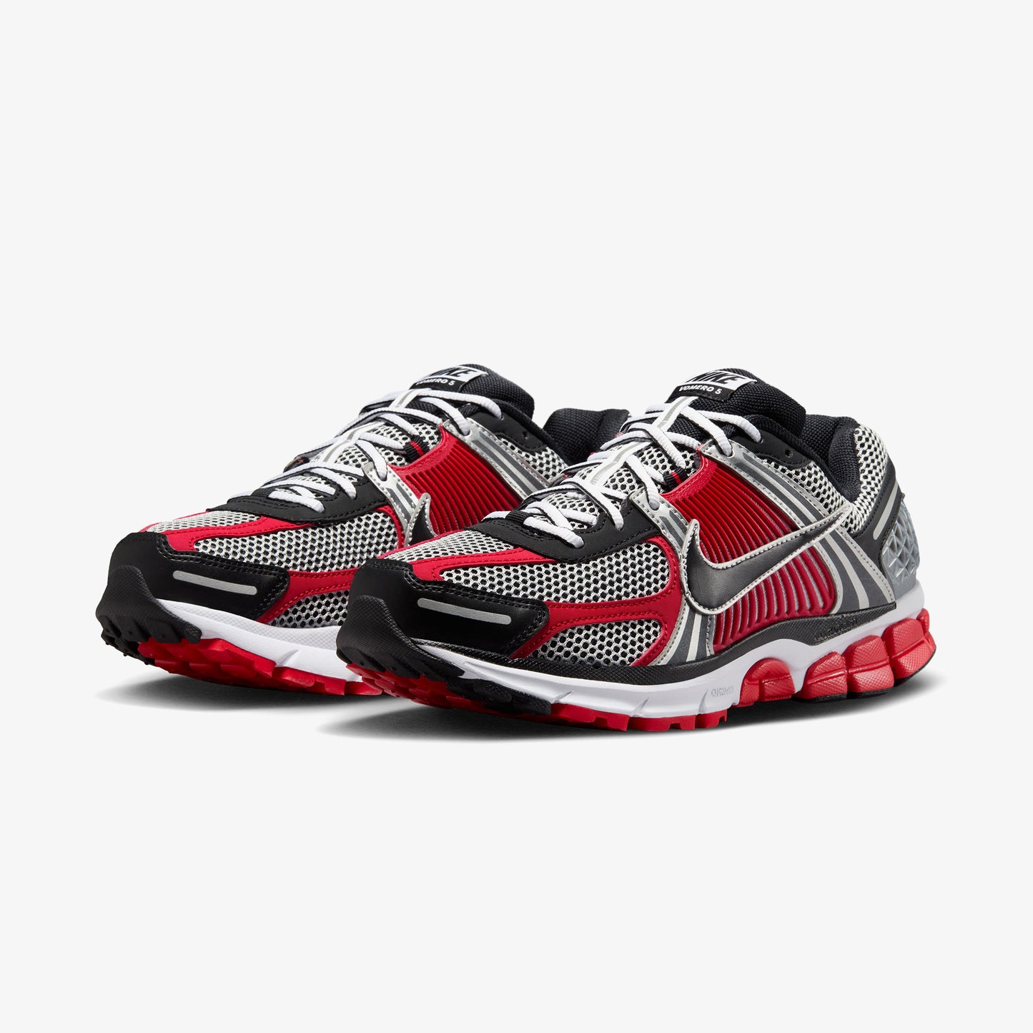 Nike Zoom Vomero 5 University Red Erkek Gri/kırmızı Sneaker