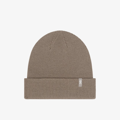 On Merino Beanie Unisex Kahverengi Bere
